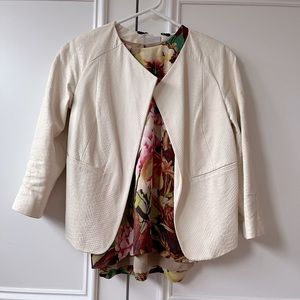 Robert Rodriguez, cropped leather jacket